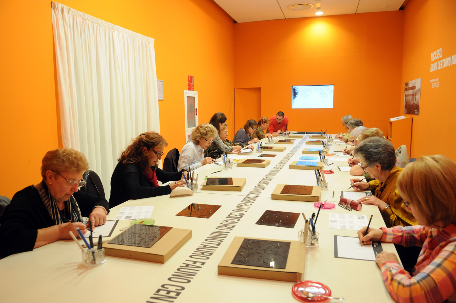 Fundación Bancaja retoma sus talleres de arte para escolares, mayores y personas con discapacidad