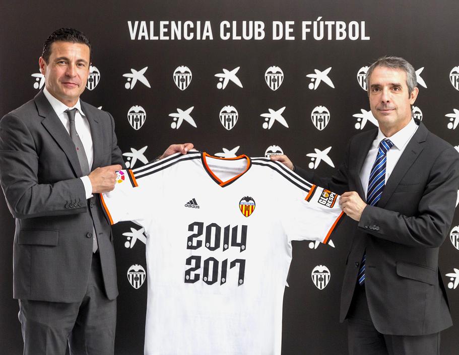 CaixaBank se convierte en patrocinador oficial del Valencia Club de Fútbol