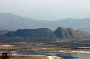 Horse shoe crater (sleeping warrior)