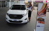 El nuevo Ford Edge, protagonista en la Estación AVE Joaquín Sorolla