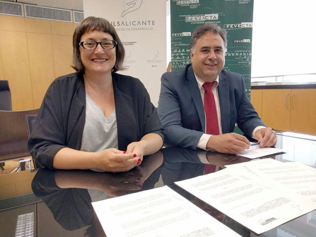 Colaboración entre Fevecta y el Ayuntamiento de Alicante para fomentar el cooperativismo