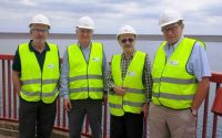 El Nobel de la Paz Edward Rubin ha visitado las instalaciones hidroeléctricas de Cortes-La Muela