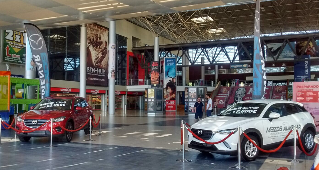 Mazda Almenar luce su nueva gama en Kinépolis
