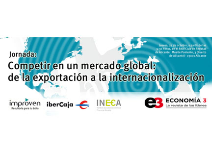 Economía 3 organiza en Alicante la jornada "De la exportación a la internacionalización"