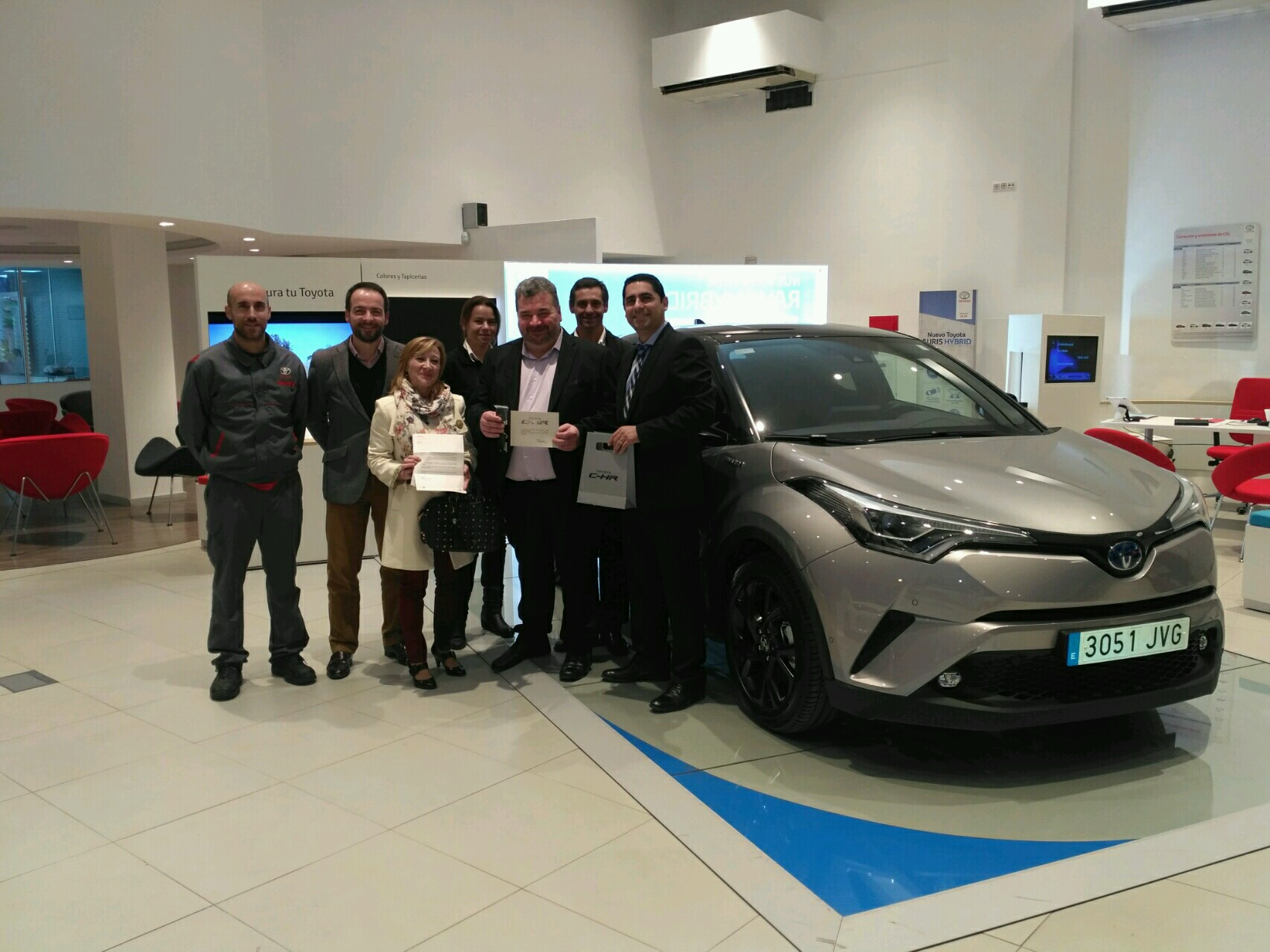 Toyota CCF Motors, entrega la primera unidad del Toyota C-HR “Launch Edition”