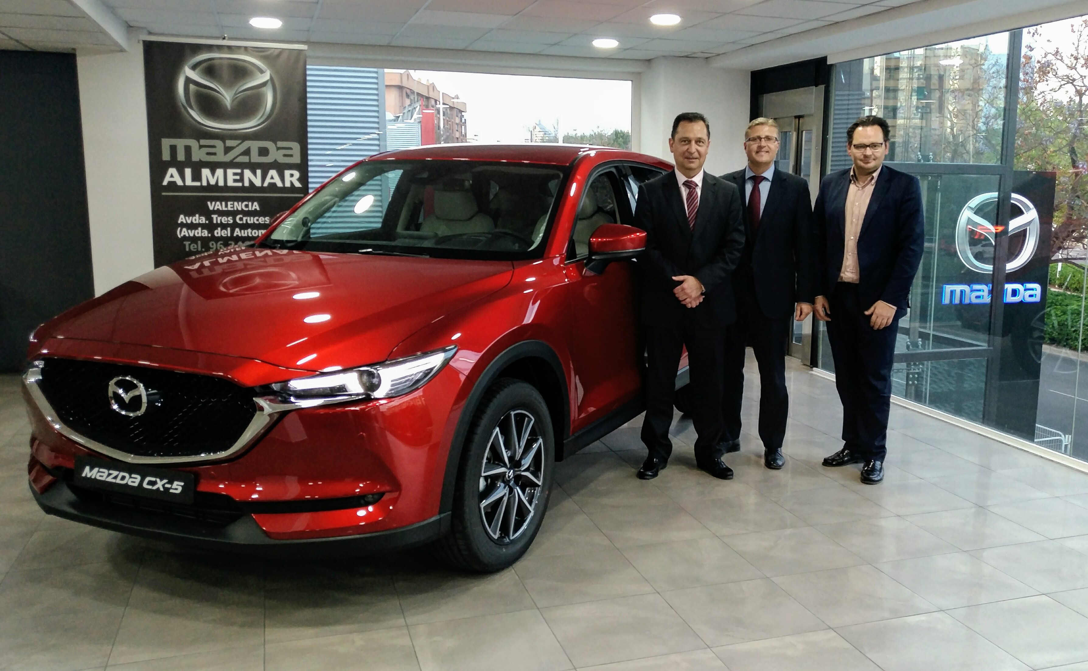 Mazda Almenar recibe al nuevo Mazda CX-5