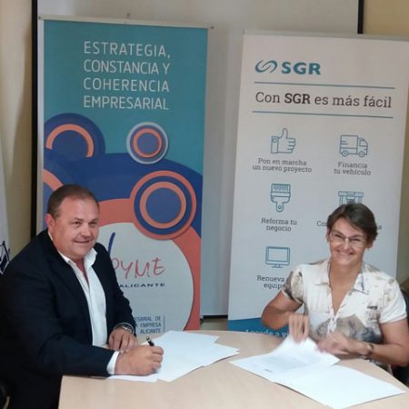 Cepyme Alicante y la Sociedad de Garantía Recíproca firman un acuerdo de colaboración