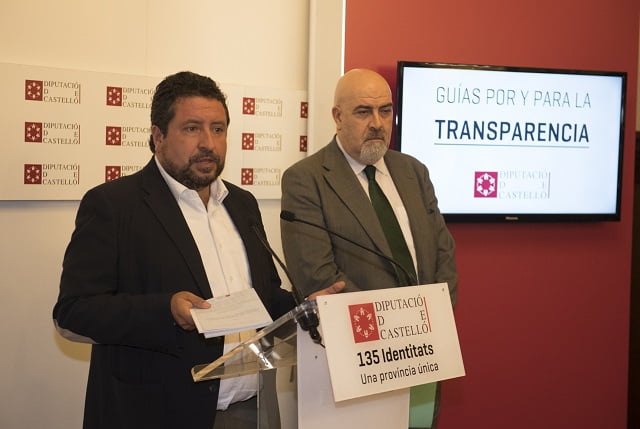 La Diputación de Castellón  impulsa la transparencia en su gestión económica