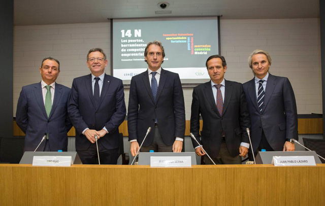 Los puertos de la Comunidad Valenciana se presentan como aliados de la industria madrileña