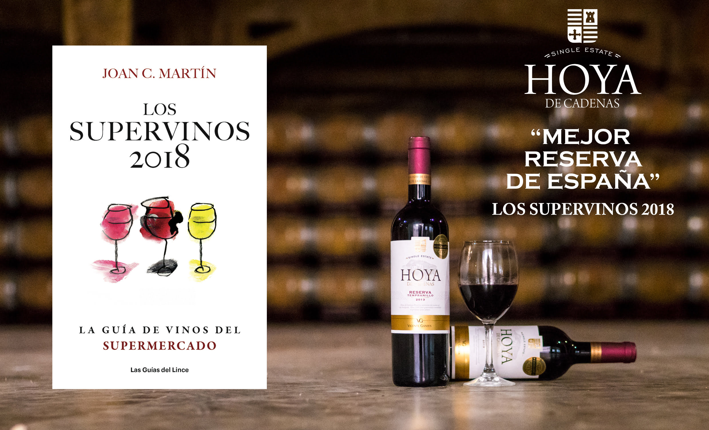 Hoya de Cadenas Reserva Tempranillo, el mejor vino de España según ‘Los Supervinos’
