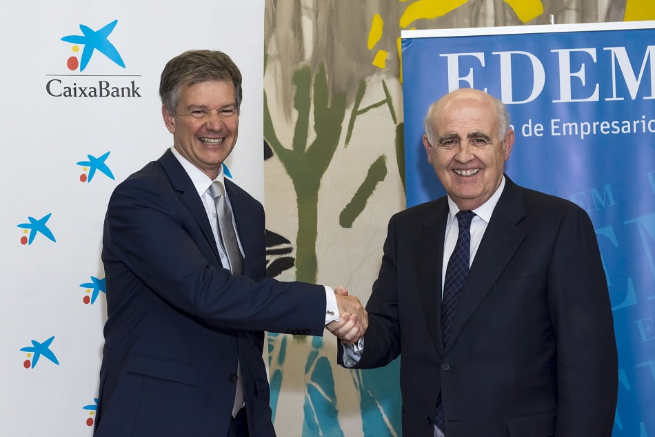 Caixabank y EDEM renuevan su acuerdo para impulsar el curso Superpymes