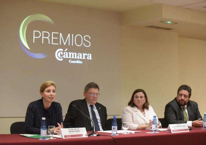 Cámara Castellón premia la trayectoria empresarial de Dolores Cortés