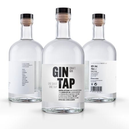 798 botellas únicas botellas hacen de Gin Tap la ginebra más exclusiva