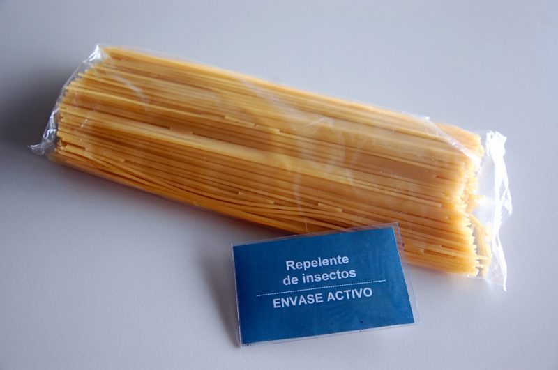 Pasta-Activepack, el envase que repele insectos y absorbe la humedad
