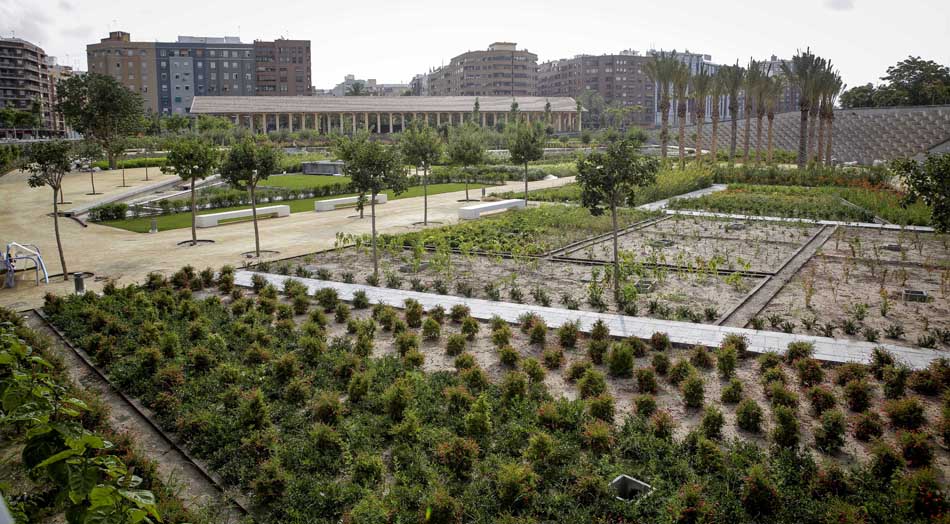 Las obras del Parque Central de València estarán terminadas en un 98% en julio