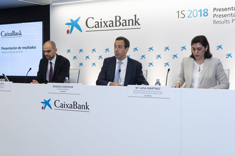 CaixaBank cierra el primer semestre con un beneficio atribuido de 1.298 ...