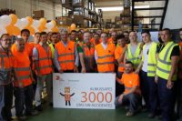 DS Smith Tecnicarton en Almussafes pasa 3000 días sin accidentes laborales