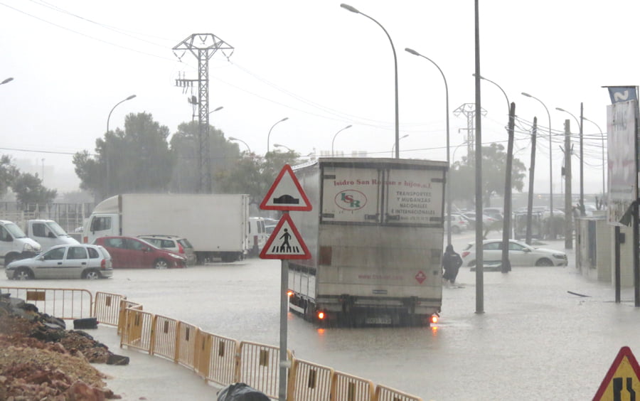 El Gobierno destina 5 millones de euros para los daños por lluvias en Alicante