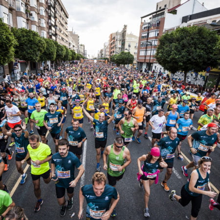 Récord de participación en el medio maratón y el maratón de València