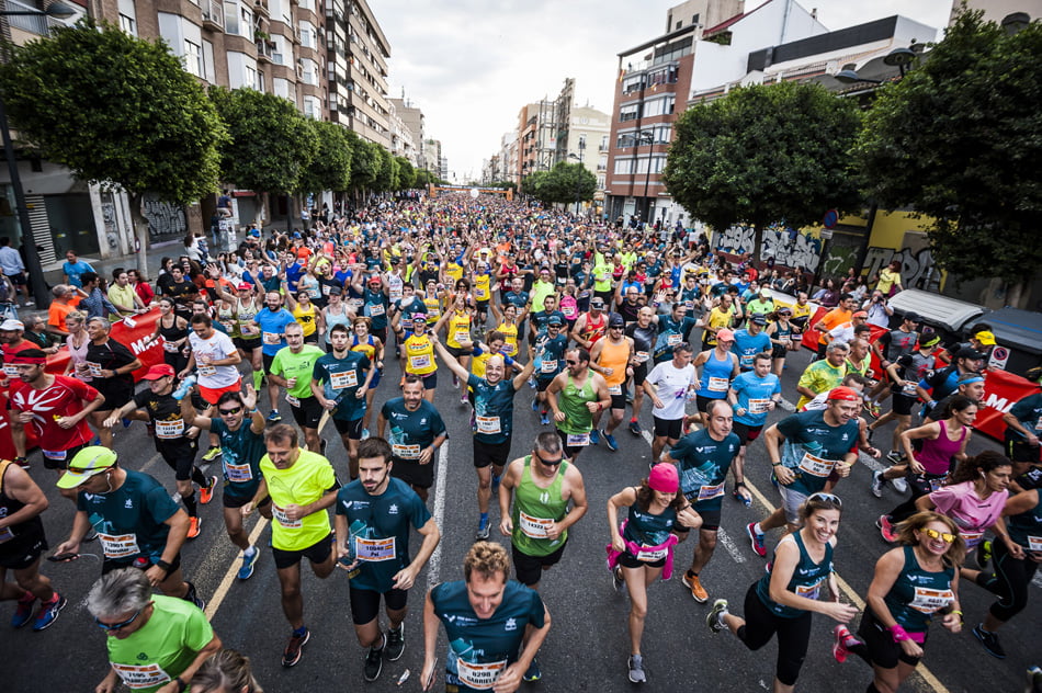 Récord de participación en el medio maratón y el maratón de València