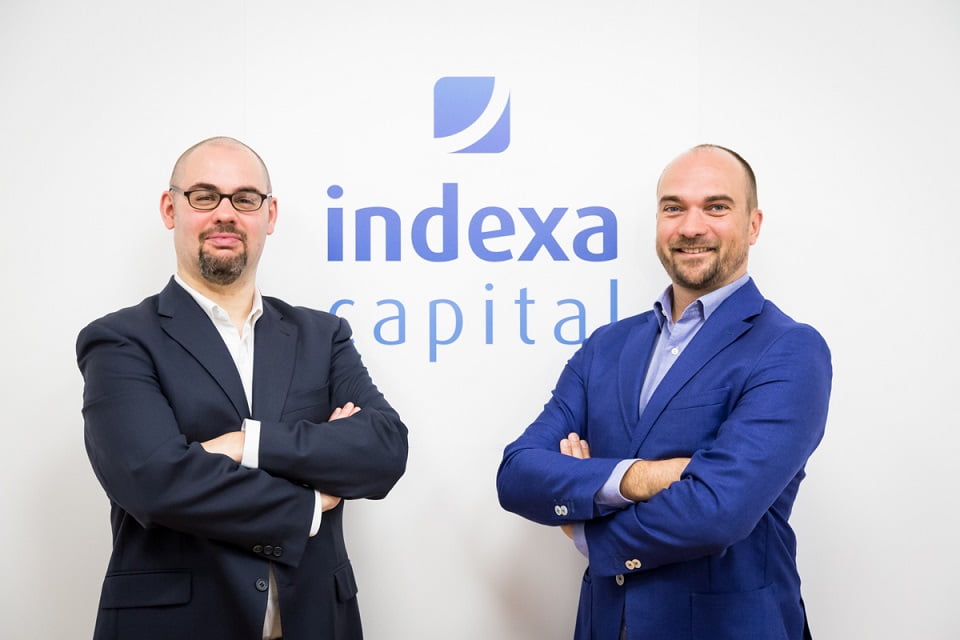 Unai Ansejo y François Derbaix (dcha) de Indexa Capital