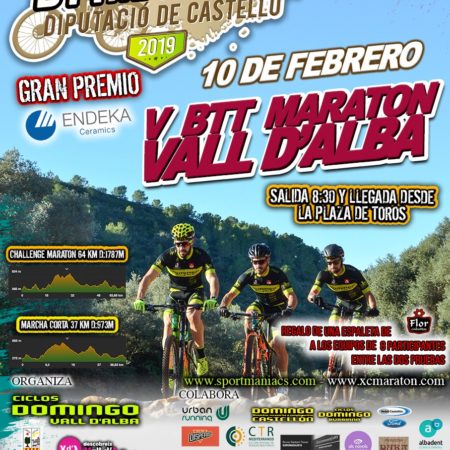 La V BTT Maratón de la Vall d’Alba apuesta por la cardioprotección