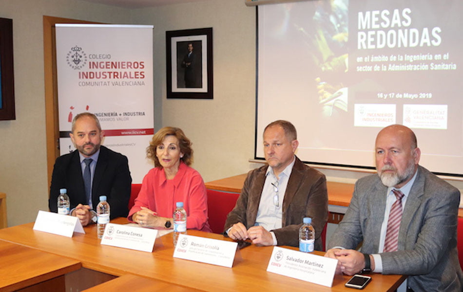 La Generalitat colabora con el COIICV para mejorar el mantenimiento hospitalario