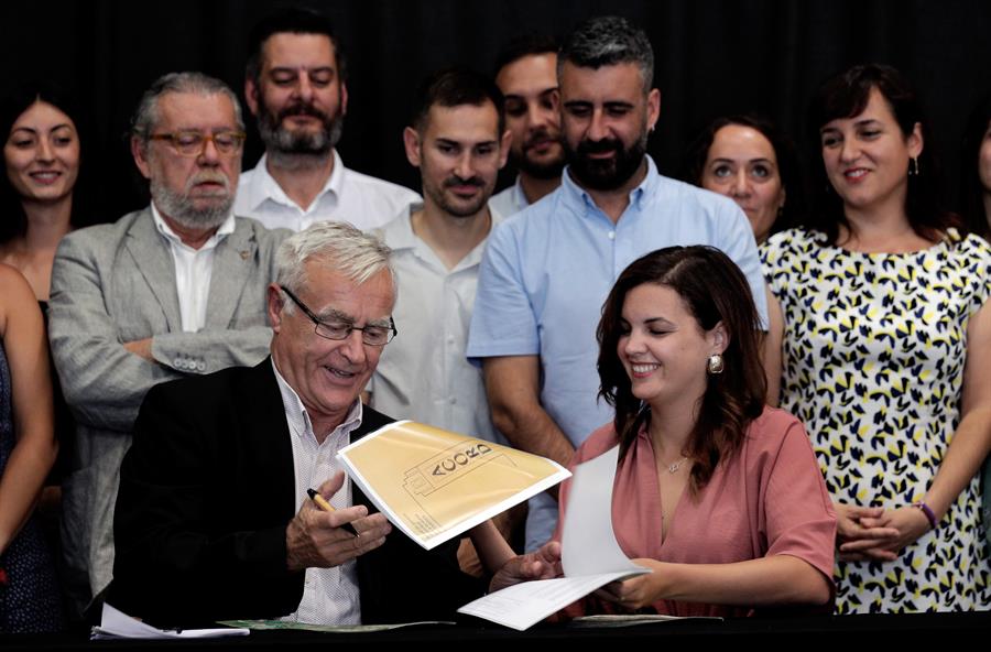 Compromís y PSPV materializan el ‘Acord del Rialto’ con el que gobernarán València
