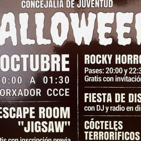 Elche presenta sus actividades de Halloween para jóvenes de entre 12 y 30 años