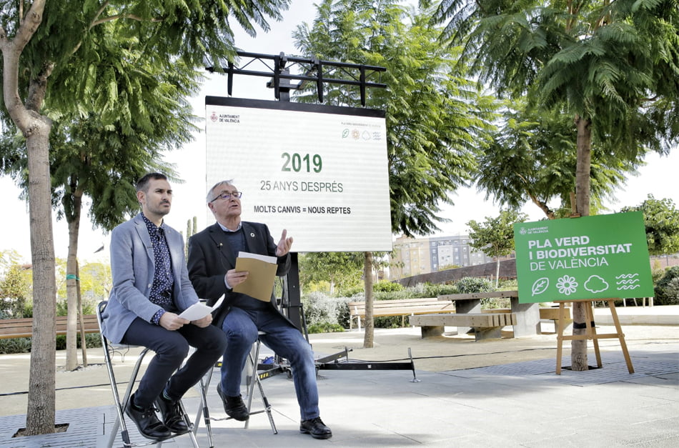 Ribó presenta un Plan Verde a 30 años para una València más saludable