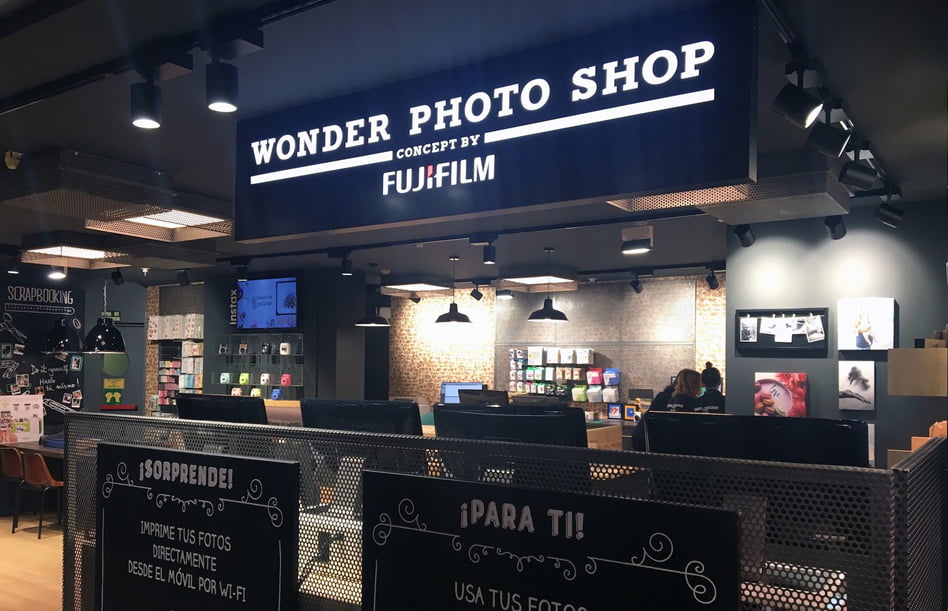 delincuencia exprimir periódico Fujifilm abre su Wonder Photo Shop en el Corte Inglés de Colón