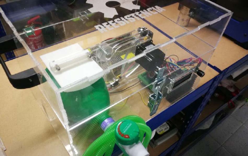 ITC se suma a la plataforma para fabricar piezas en 3D para respiradores