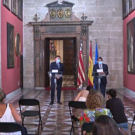 En directo: Rueda de prensa de Ximo Puig y José Luis Escrivá