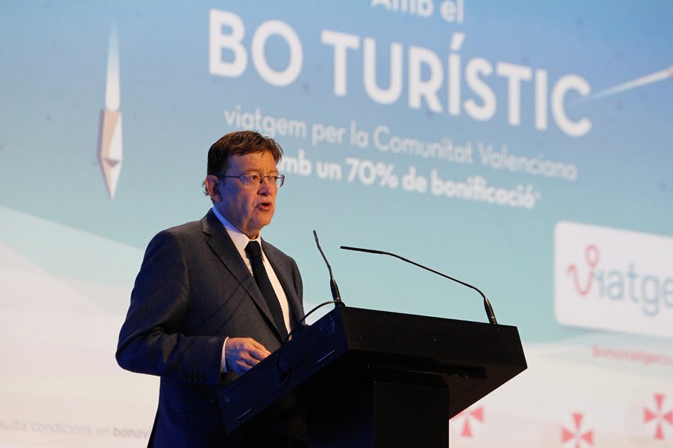 Puig anuncia la creación de corredores turísticos seguros entre la CV y Europa