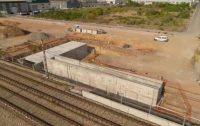Adif continúa las obras de la nueva estación de Cercanías en Albal