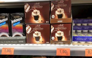 Producto de café americano de Hacendado de la empresa UCC Coffee Spain, proveedor totaler de Mercadona.