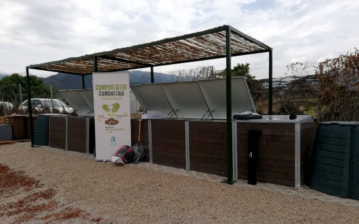 Centro de compostaje de la Diputación de Alicante