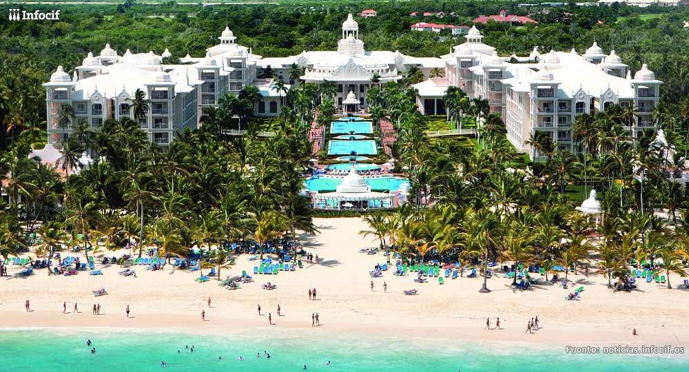 Uno de sus espectaculares hoteles situados en Punta Cana