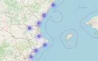 Mapa de empresas tractoras de la Comunitat Valenciana elaborado por los CEEIs.