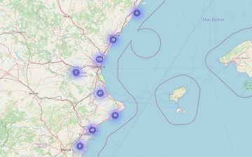 Mapa de empresas tractoras de la Comunitat Valenciana impulsado por los CEEIs.