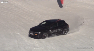 Audi Winter driving experience