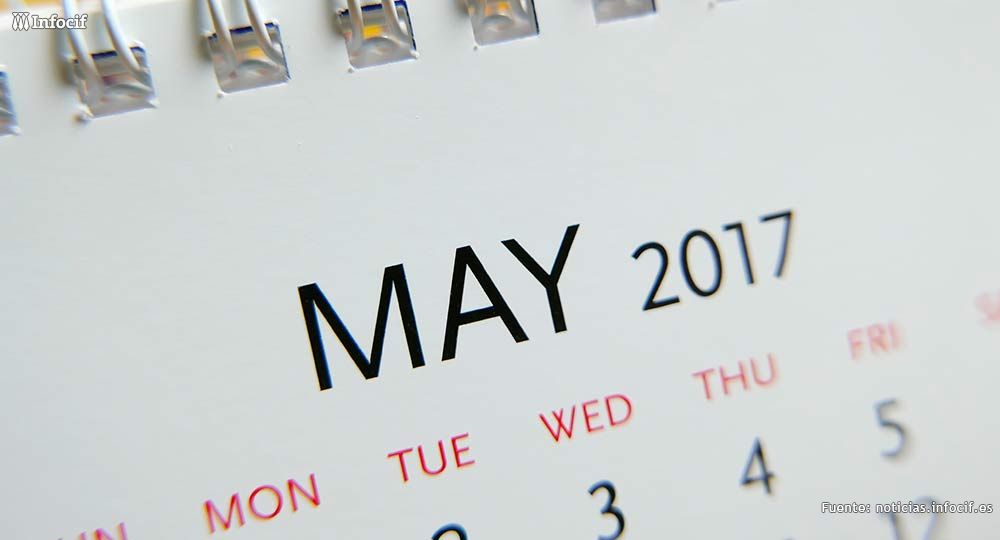 Calendario del Contribuyente: los Impuestos de Mayo.