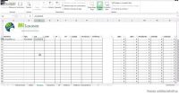 Hoja de cálculo en Excel de ContaAuto