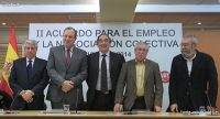 La Patronal y sindicatos en desacuerdo ante el III Acuerdo Interconfederal para la Negociación Colectiva. Foto: publico.es