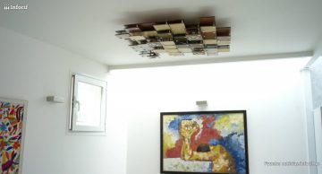 Lámpara Alerik, un proyecto integrado por dos lámparas de techo