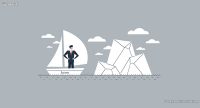 La ilusión del iceberg respecto a un emprendedor