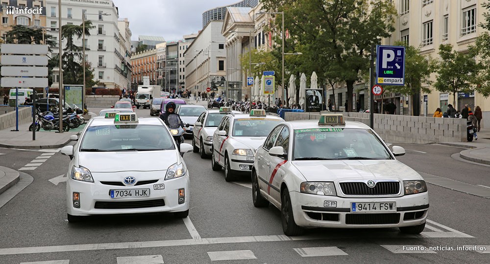 Licitación de estudio sobre el taxi en Madrid
