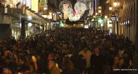 El centro de Madrid en plena campaña comercial de Navidad. /EFE