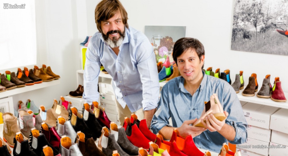 Federico Oria e Iván Rodríguez, socios fundadores de Neonboots