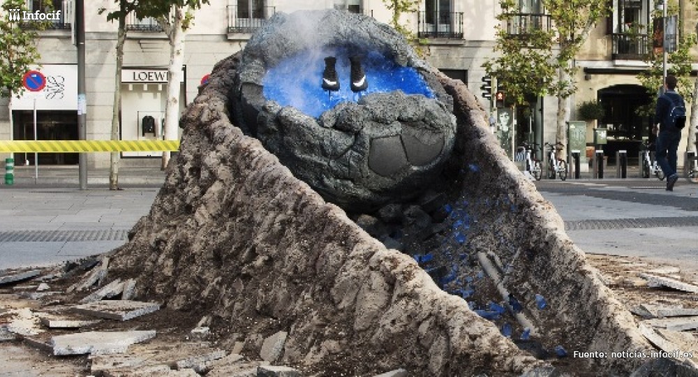 justa elevación temperatura Nike impacta un meteorito en Madrid | Economía 3